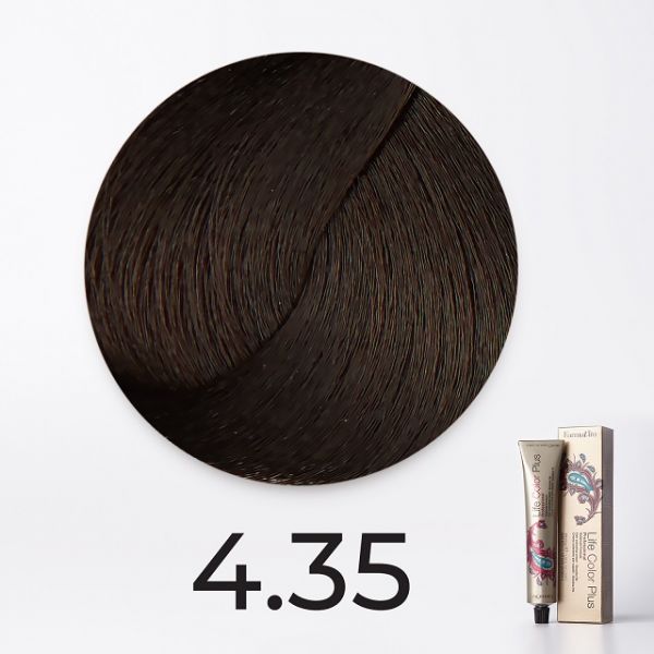 Ammonia cream-paint 4.35 dark chocolate Life Color Plus Farmavita 100 ml